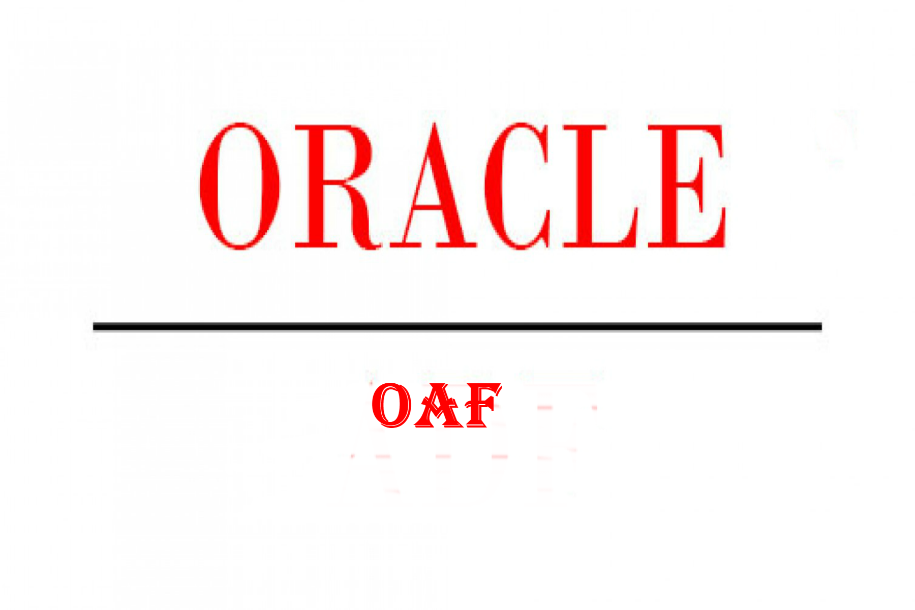 Oracle OAF Training in Velachery Oracle OAF Training in Chennai